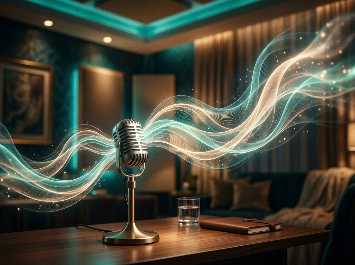 Vocologia Artistica Microfono da Studio e Onde Vocali